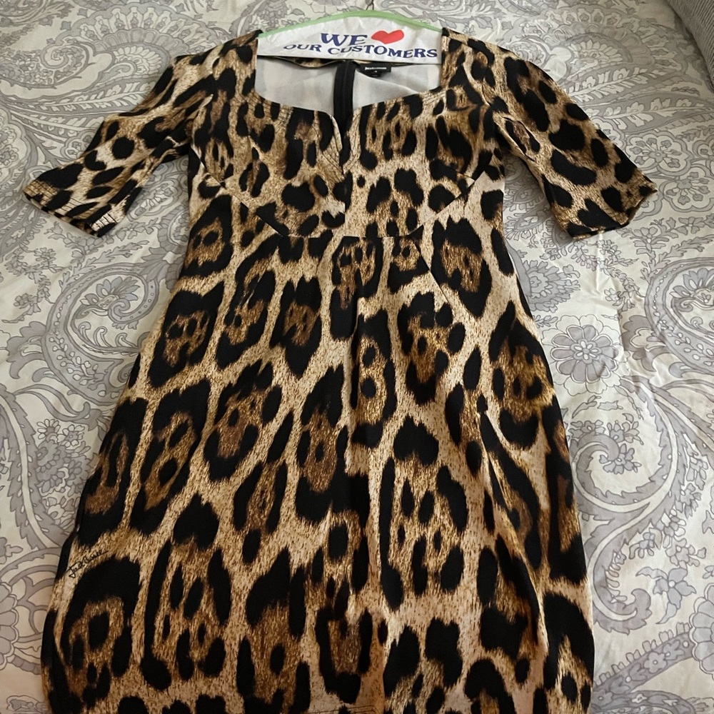 JustCavali leopard print dress